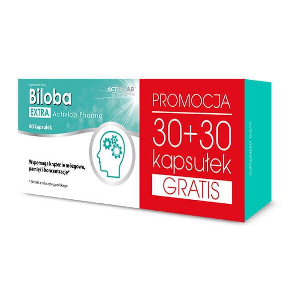 Na pamięć Ginkgo Biloba Extra Activlab Pharma