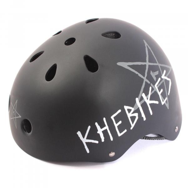 Kask Bmx Pro Czarny Mat Khebikes