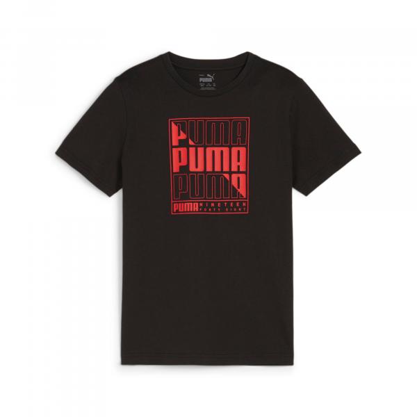 Koszulka Sportowa Chłopięca Puma Graphics Wording