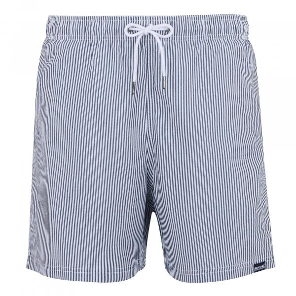 Męskie Spodenki Kąpielowe Loras Stripe Seersucker