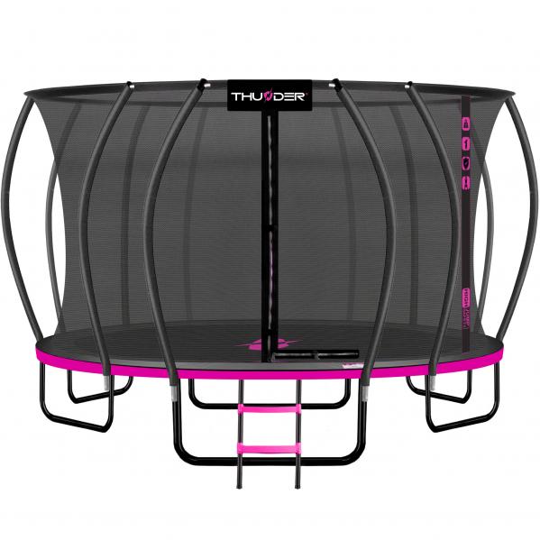 Trampolina ogrodowa do skakania THUNDER INSIDE ULTRA 16FT PINK