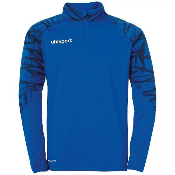 Dziecięcy dżersej z długim rękawem z zamkiem 1/4 Uhlsport Goal 25