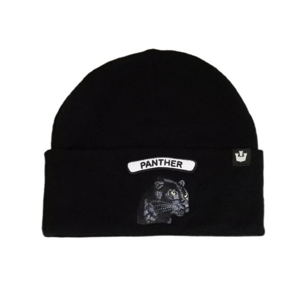 Czapka zimowa beanie Goorin Bros. Soft Rock Panther 107-1796-BLK