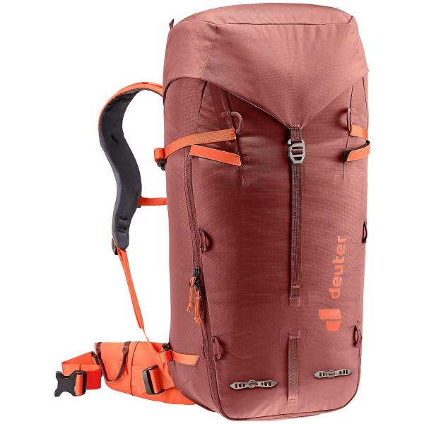 Plecak górski Deuter Guide 34+ - redwood/papaya
