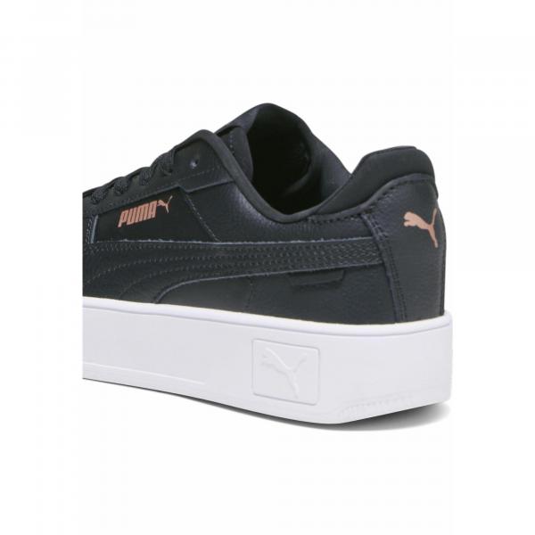 Młodzieżowe sneakersy Carina Street PUMA Black Rose Gold White Metallic