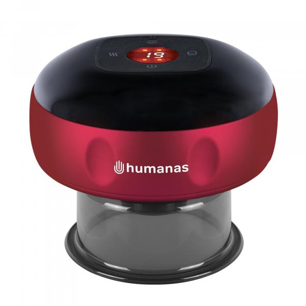 Bańka chińska elektroniczna Humanas BB01 Plus - czerwona