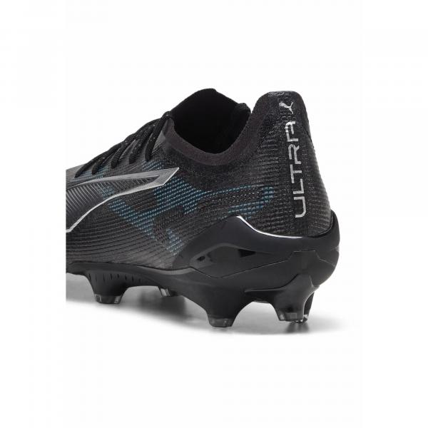Buty piłkarskie ULTRA 5 ULTIMATE FG PUMA Black Silver Bright Aqua Metallic Blue