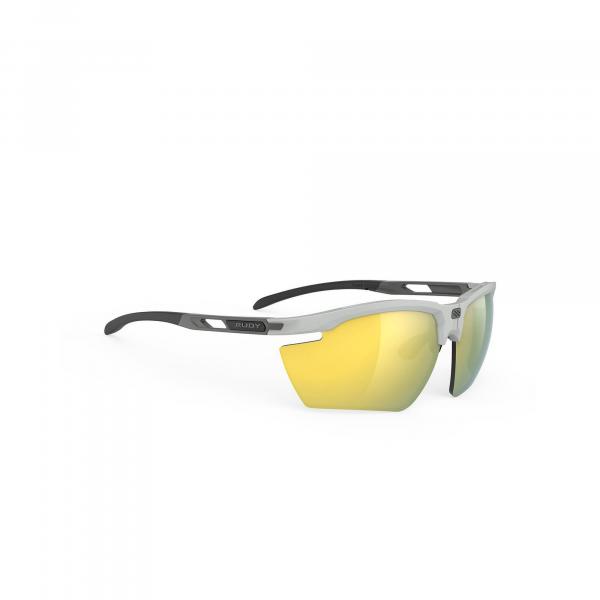 Okulary Rudy Project MAGNUS LIGHT GREY MATTE - MULTILASER YELLOW