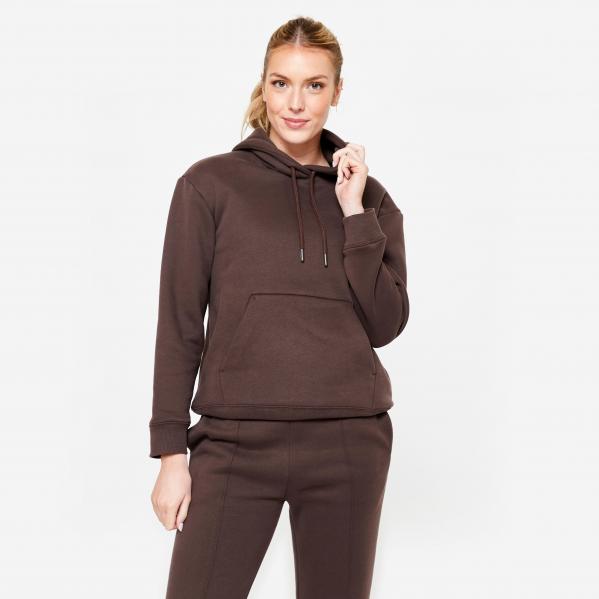 Bluza z kapturem damska Domyos Gym & Pilates