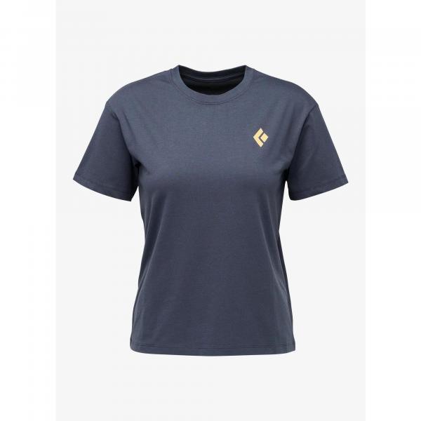 Koszulka bawełniana damska Black Diamond Heritage Badge SS Tee