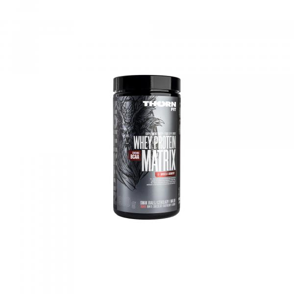 Suplement diety THORN FIT WHEY PROTEIN MATRIX, biała czekolada-malina, 900g