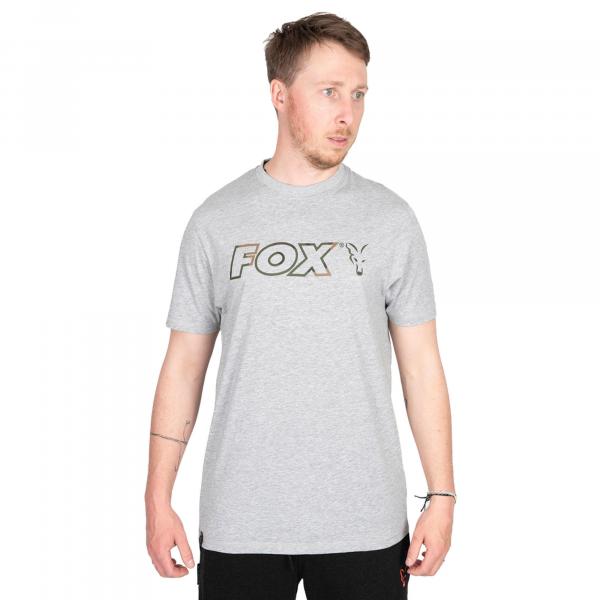 Koszulka Wędkarska T-Shirt Fox Ltd Lw Grey Marl T