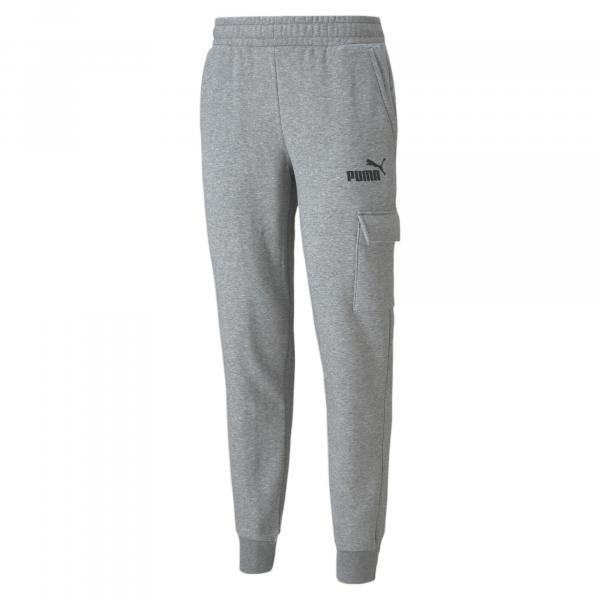 Męskie bojówki Essentials PUMA Medium Gray Heather