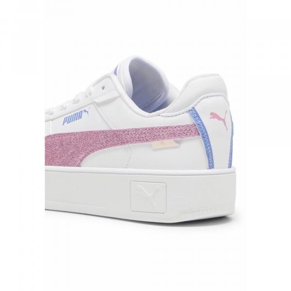Młodzieżowe sneakersy Carina Street Deep Dive PUMA White Fast Pink Blue Skies