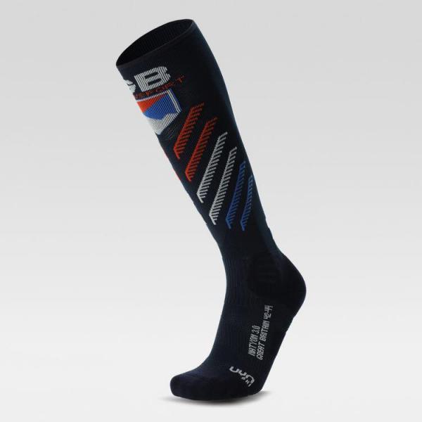 Skarpety narciarskie dla dorosłych UYN Natyon 3.0 Ski Socks Great Britain