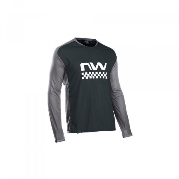 Koszulka rowerowa mtb NORTHWAVE EDGE Jersey LS czarna