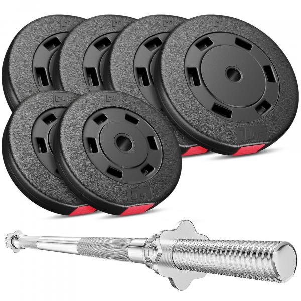 Zestaw obciążeń kompozytowych Hop-Sport Premium 59kg
