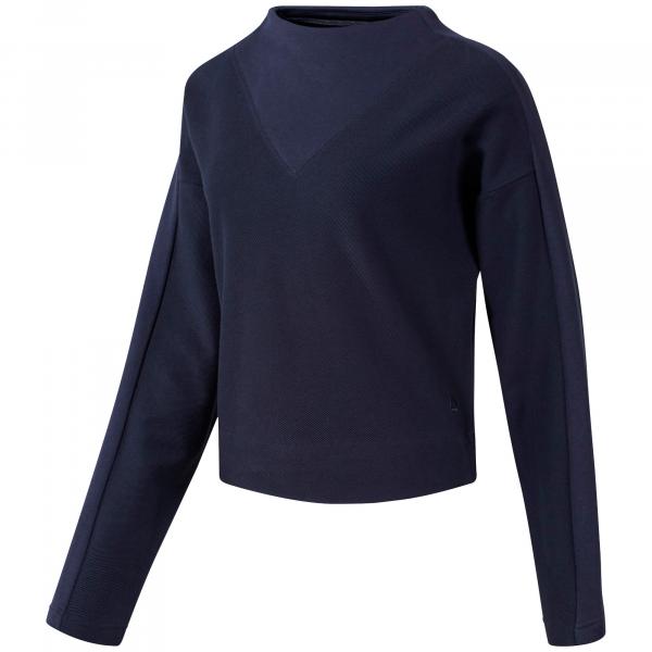 Bluza treningowa damska Reebok TE Twill Cowl Neck