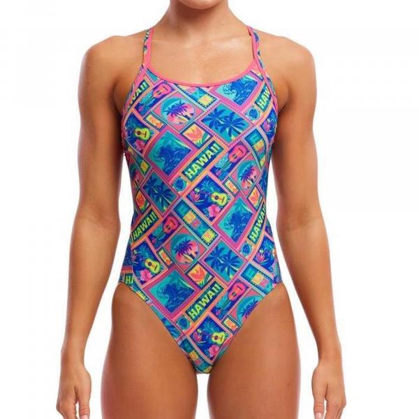 Strój kąpielowy jednoczęściowy FUNKITA Coco Canel - Diamond Back