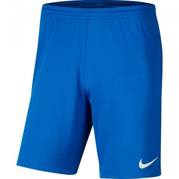 Spodenki dla dzieci Nike Dry Park III NB K niebieskie BV6865 463