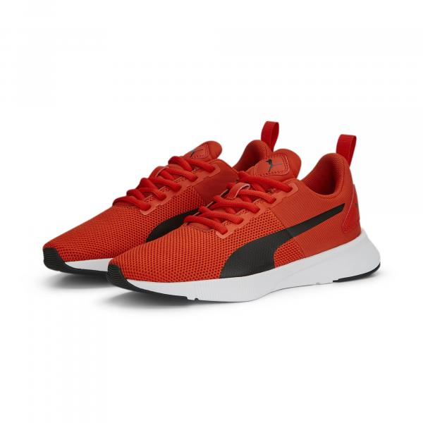 Młodzieżowe buty Flyer Runner PUMA Warm Earth Black Red