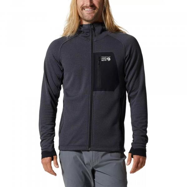 Męski sweter polarowy Mountain Hardwear Polartec Power Grid Full Zip