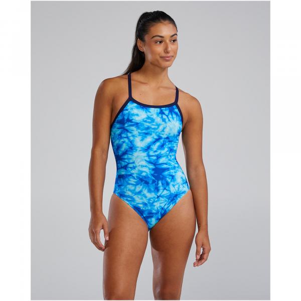 Strój pływacki damski TYR Trinityfit Swimsuit - Azultec