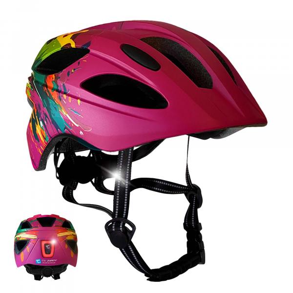 Kask rowerowy dla dzieci 6-12 lat Certyfikat EN1078