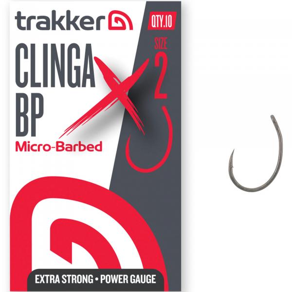 Haczyki Karpiowe Z Zadziorem Trakker Clinga Bp Xs Hooks Micro Barbed R. 2