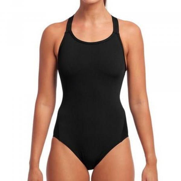Funkita STILL BLACK - damski kostium do pływania Eclipse
