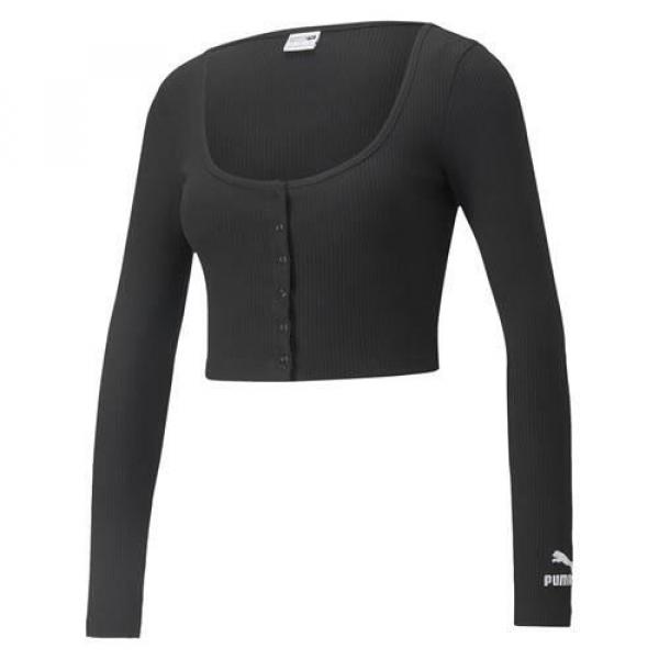 Koszulka sportowa damska Puma Classics Ribbed Longsleeve Tee