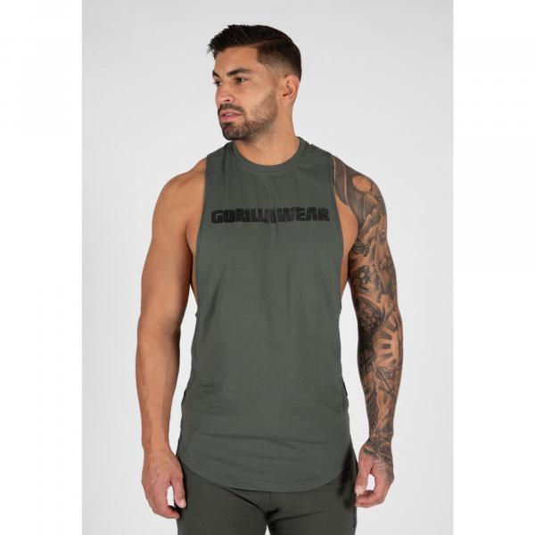 Tank top fitness męski Milo Drop Armhole