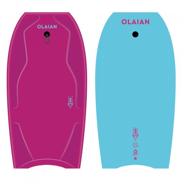 Deska bodyboard Olaian 100 z leashem na nadgarstek