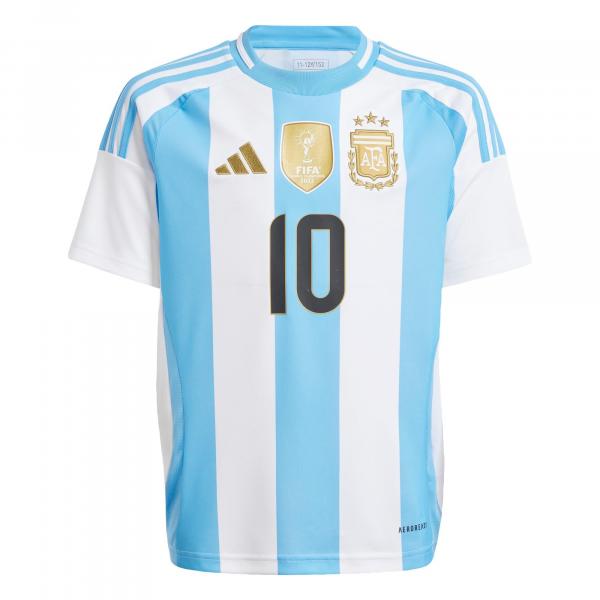 Koszulka Argentina 24 Messi Home Kids