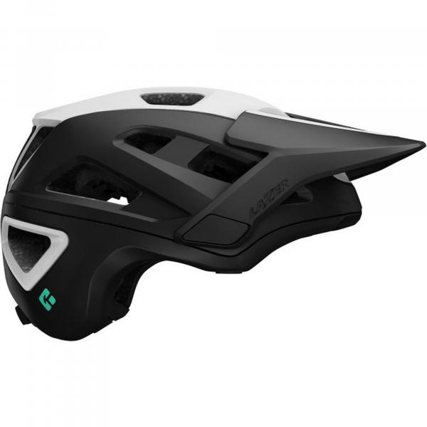 LAZER Kask MTB Jackal KinetiCore, biały matowy czarny