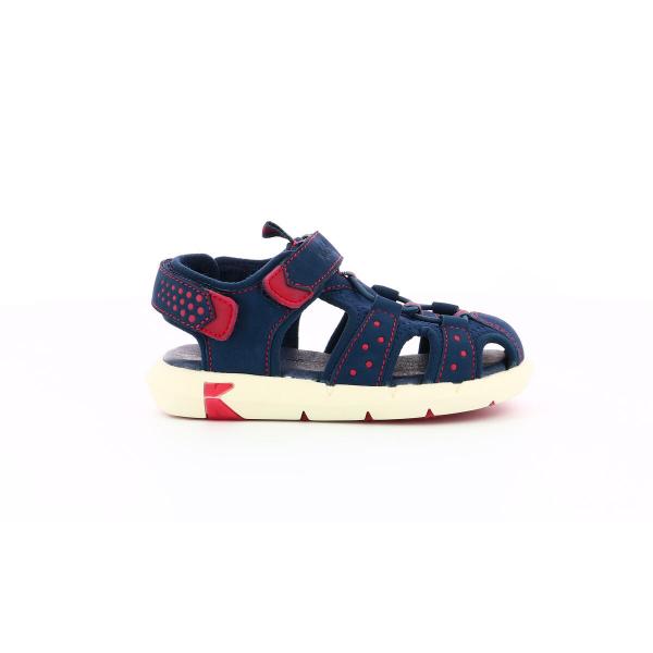 Sandały Kickers Model Jumange Kolor Niebieski