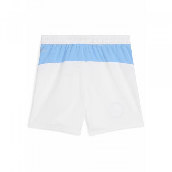 Młodzieżowe szorty Manchester City 25/26 PUMA White Team Light Blue