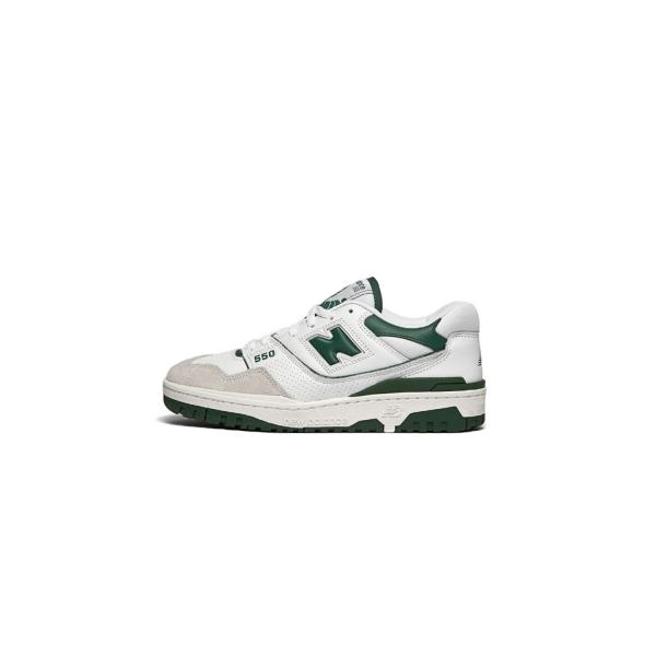 Buty do chodzenia dla dorosłych New Balance 550 White Green