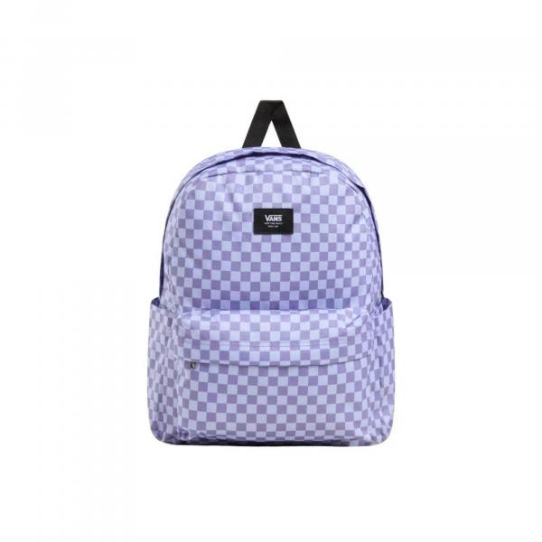 Plecak szkolny Vans Old Skool Check 22L Purple Haze Kratka VN000H4X6PH1