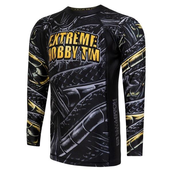 Koszulka sportowa dziecięca Rashguard do MMA EXTREME HOBBY BONE CRUSHER