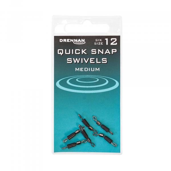Łącznik do przyponów Drennan Quick Snap Swivels 6 szt.