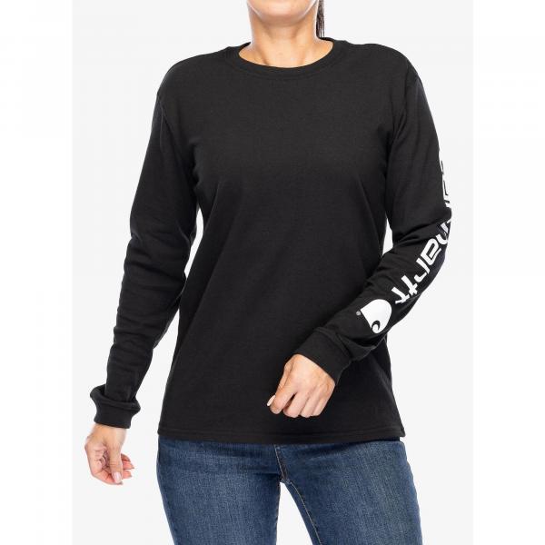 Bluzka damska z długim rękawem Carhartt Workwear Logo L/S T-Shirt