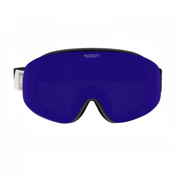 Gogle MAJESTY The Force Arc black / XENON HD moonstone lens + Ultraviolet lens