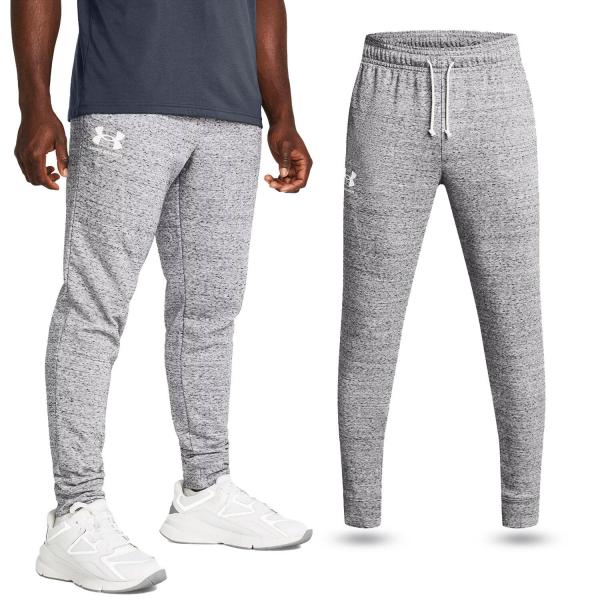 Spodnie dresowe męskie UNDER ARMOUR Rival Terry joggery