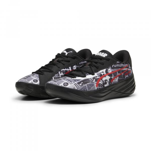 Buty do koszykówki All-Pro NITRO™ Media Day PUMA Black White For All Time Red