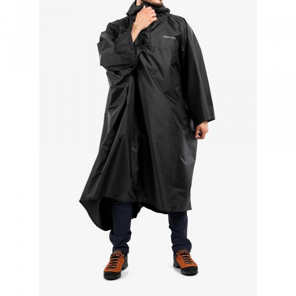 Peleryna przeciwdeszczowa Trekmates Deluxe Poncho - black