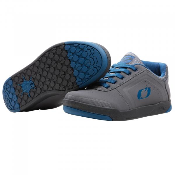 Buty MTB O'Neal PINNED PRO FLAT Pedal Shoe V.22 gray/blue 45