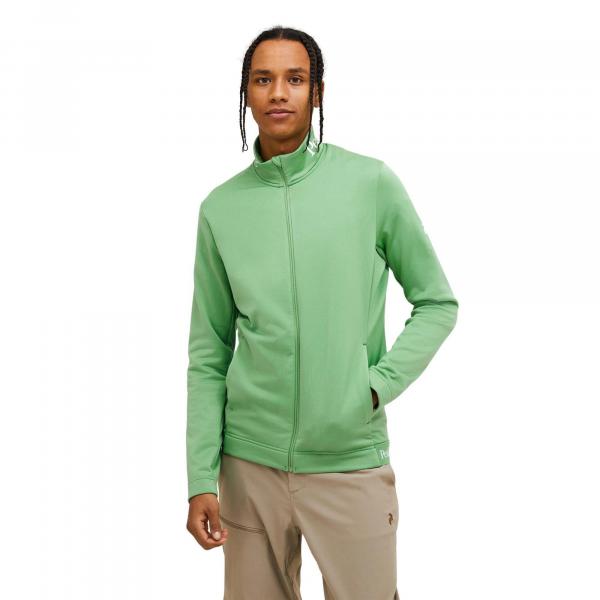 Bluza Peak Performance męska Rider Tech Zip Jacket zielona - XXL