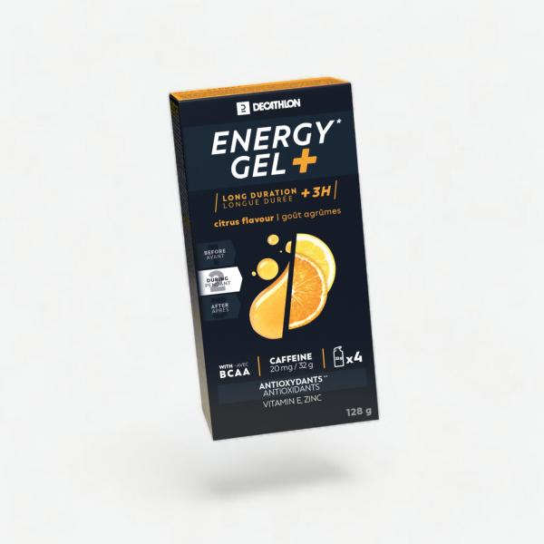 Żel energetyczny ENERGY Energy Gel+ Cytrusowy 4 x 32g