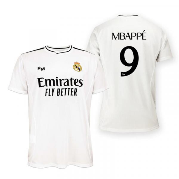 Replika koszulki domowej unisex Real Madryt 2024-25 Premium- Mbappé- 9